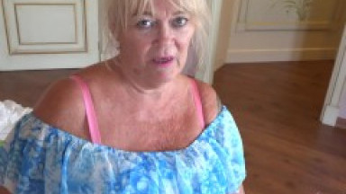 Aunt Judy's - Your Mature GILF Stepmom Randy Raz Catches You With Her Panties (POV)